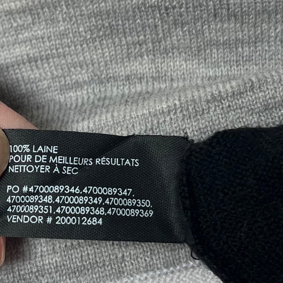 Club Monaco Agnes Merino Wool Colour Block Sweater, XS - Picture 10 of 11